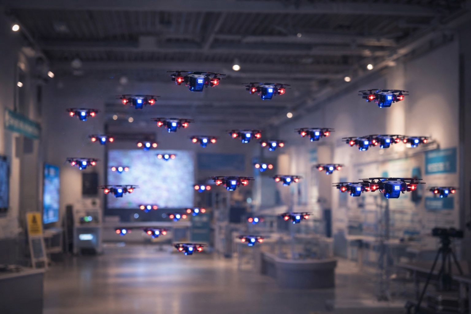 ドローンのテストフライト