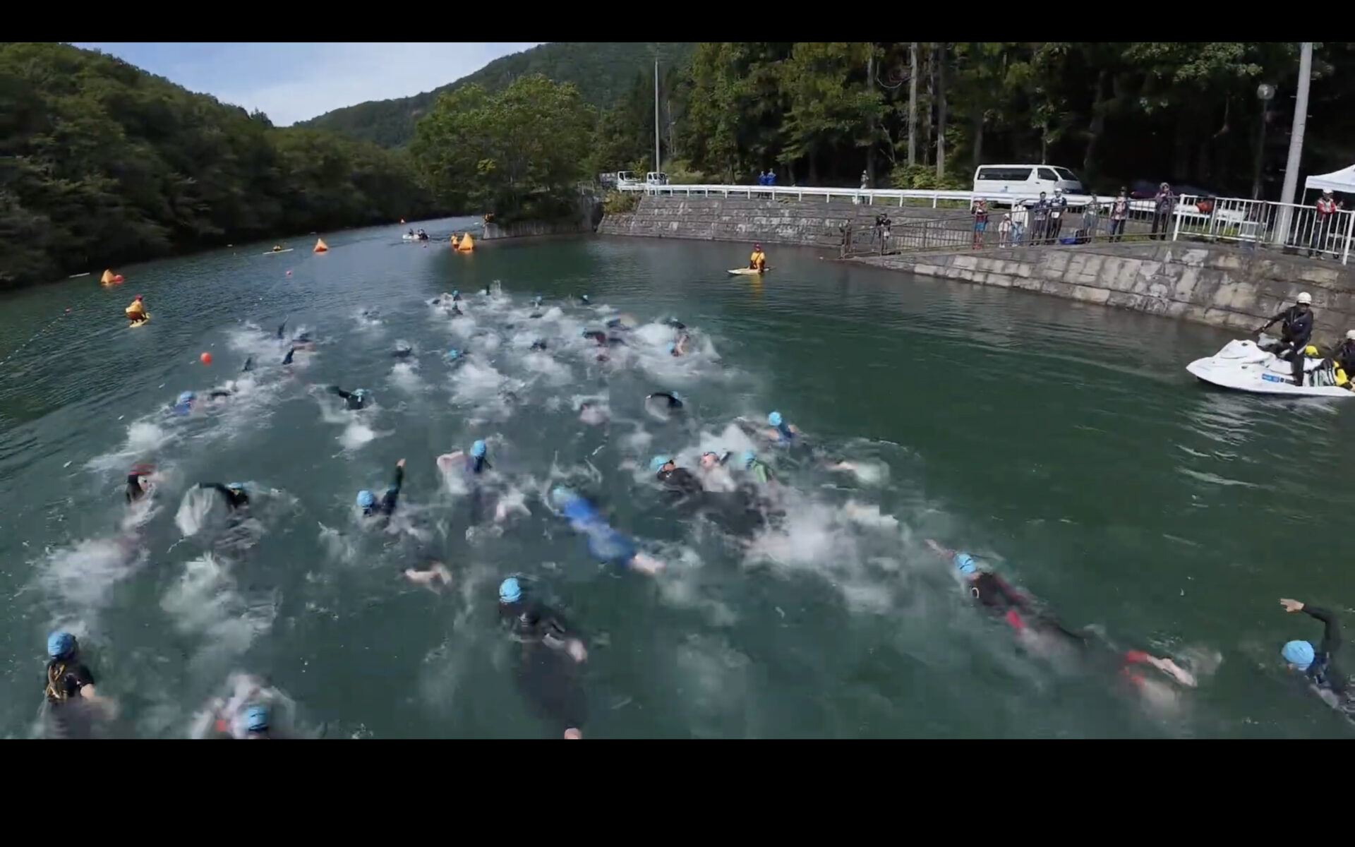 宮城蔵王トライアスロン大会FPV撮影